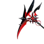 Genshin Impact Arlecchino Crimson Moon Scythe - Image 2