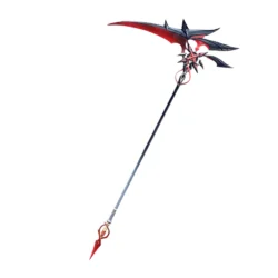 Genshin Impact Arlecchino Crimson Moon Scythe