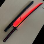 Ichigo Zangetsu Red LED Anime Katana Bleach Sword