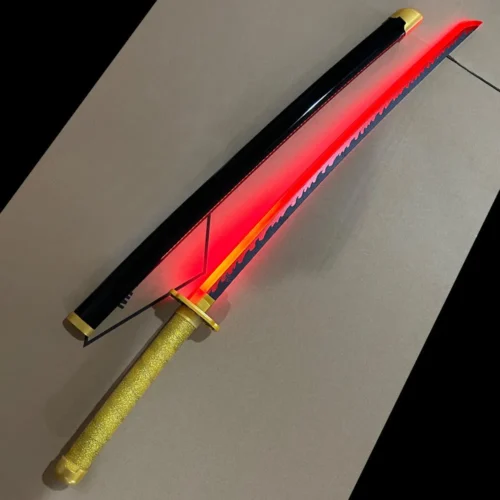 Yoriichi Tsugikuni LED Light Katana Demon Slayer Sword