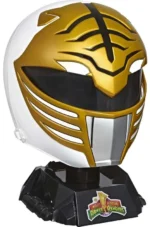 White Ranger Power Full-Scale 1:1 Helmet Replica - Image 2