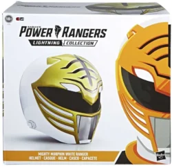 White Ranger Power Full-Scale 1:1 Helmet Replica
