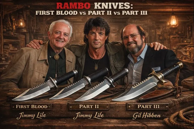 Rambo First Blood vs Part II vs Part III: Which Knife Design is Best?