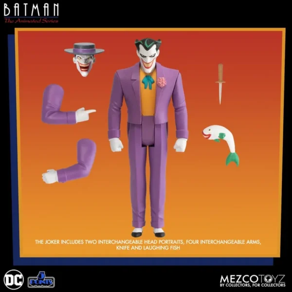 Batman Animated Series 5 Point Figure Set of 4 Toys