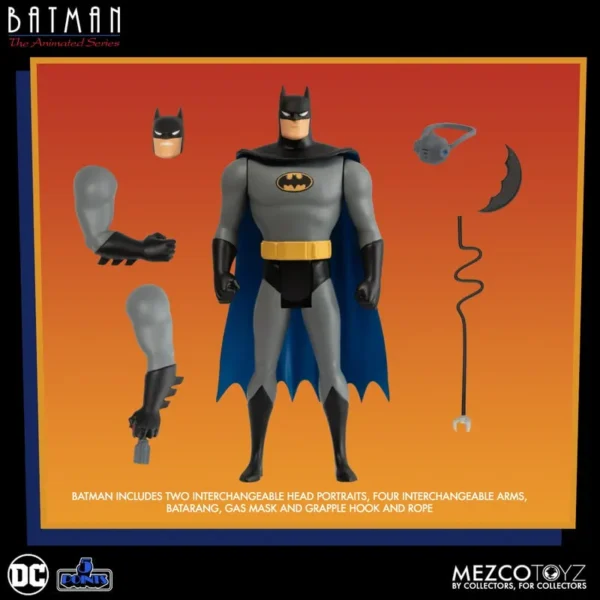 Batman Animated Series 5 Point Figure Set of 4 Toys - Image 2