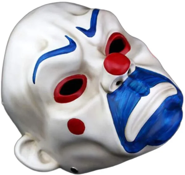 Dark Knight Clown Robber Style Resin  Mask - Image 2