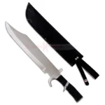 Handmade Predator 20″ Knife Replica with Leather Sheath
