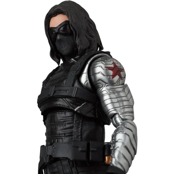 MAFEX Winter Soldier Captain America Figure - Image 3