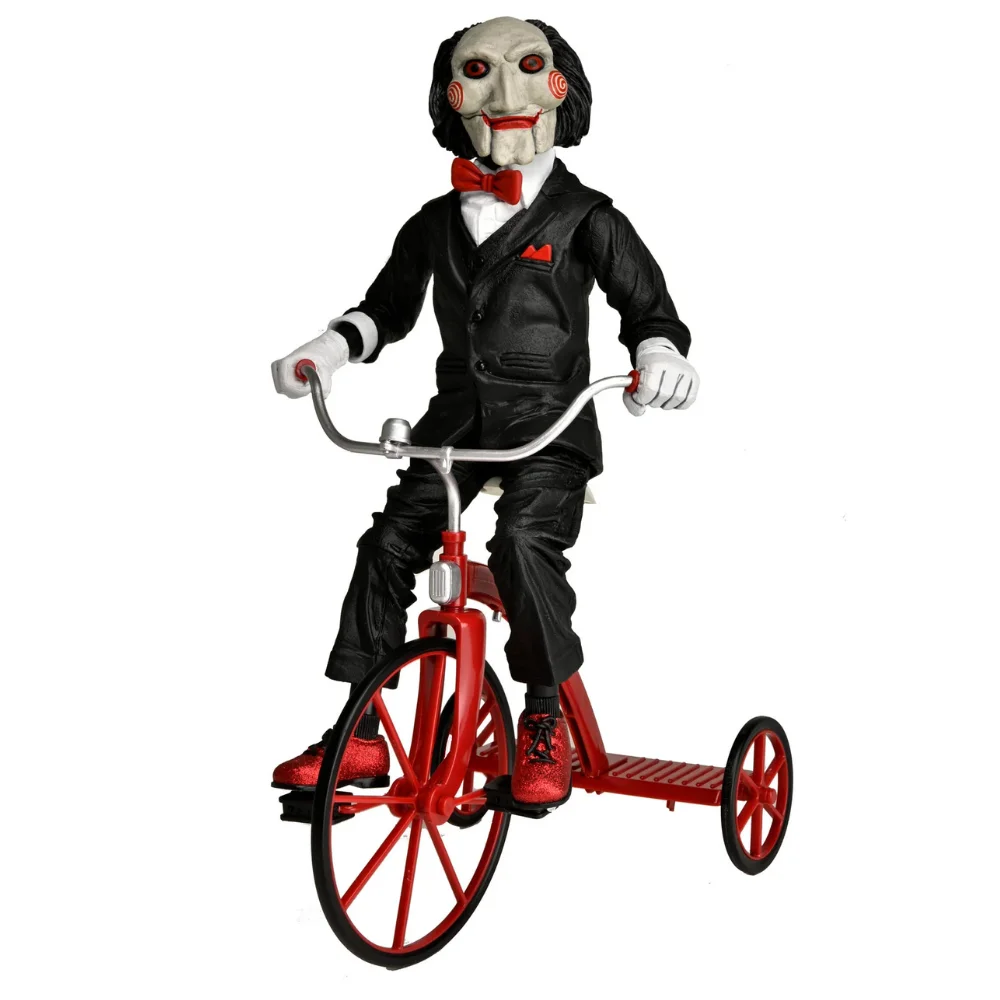 SAW Billy Puppet on Tricycle 12″ Action Figure with Sound SAW Billy Puppet 12" Tricycle Sound Figure