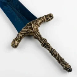 Blue Moonlight Great Sword Replica Fantasy Engraved Blade
