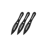 Black 3pcs Smith & Wesson Throwing 8" Knife Set