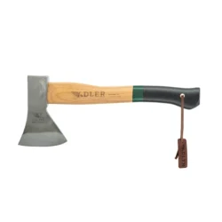 Compact Bushcraft Hatchet Hickory Grip Camping Axe