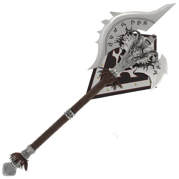 Arthas Shadow Two-Handed Video Game Axe Replica
