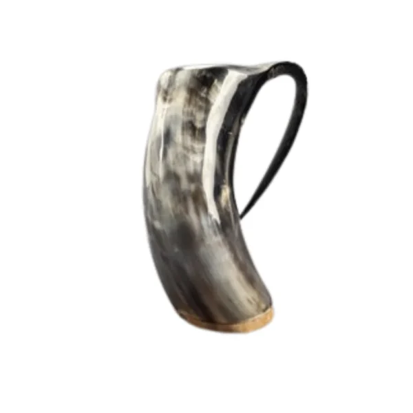 Viking Horn Tankard Mug Handmade Drinking Cup - Image 2