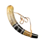 Hand Carved Viking War Raven Forge Drinking Horn