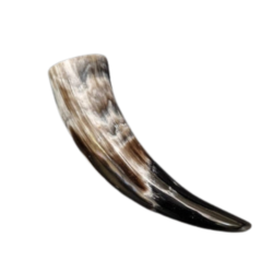 Authentic Viking Horn Noggin Drinking Cup Natural