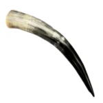 Nordic Viking Drinking Horn with Display Stand