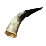 Nordic Viking Drinking Horn with Display Stand