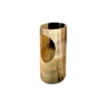 Nordic Viking Drinking Horn with Display Stand