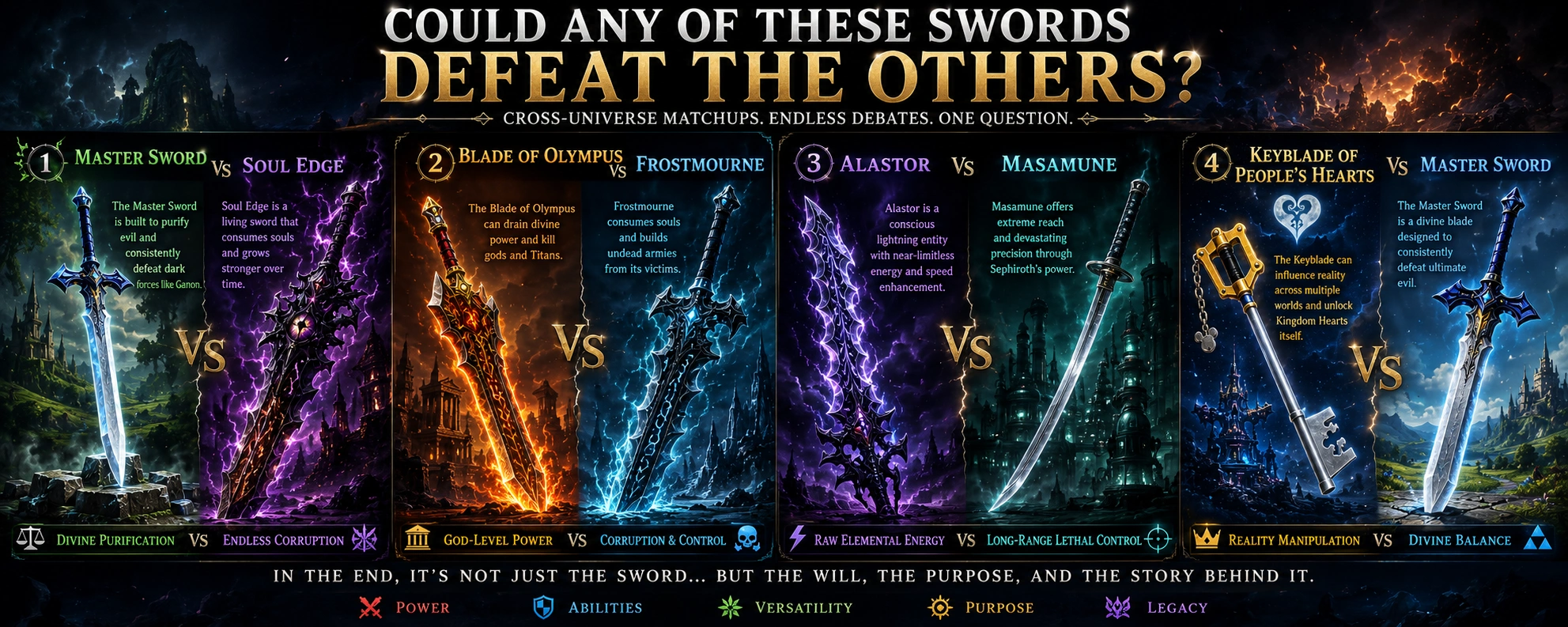 Could Any of These Swords Defeat the Others