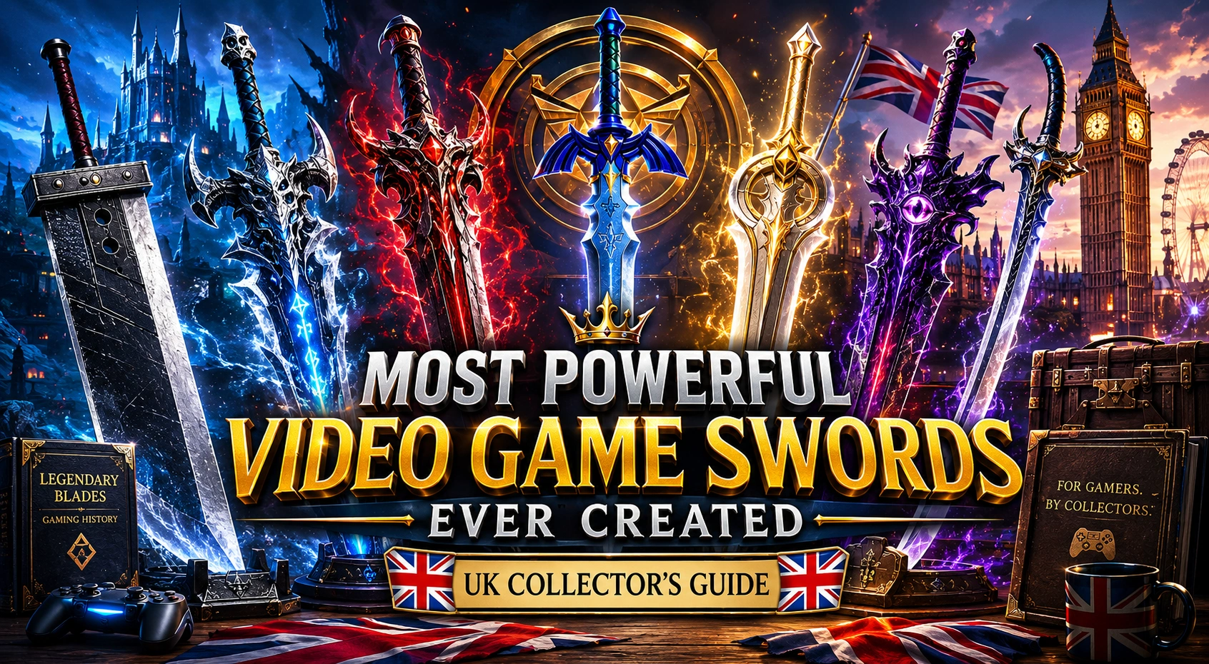 Most Powerful Video Game Swords Ever Created UK Collector's Guide