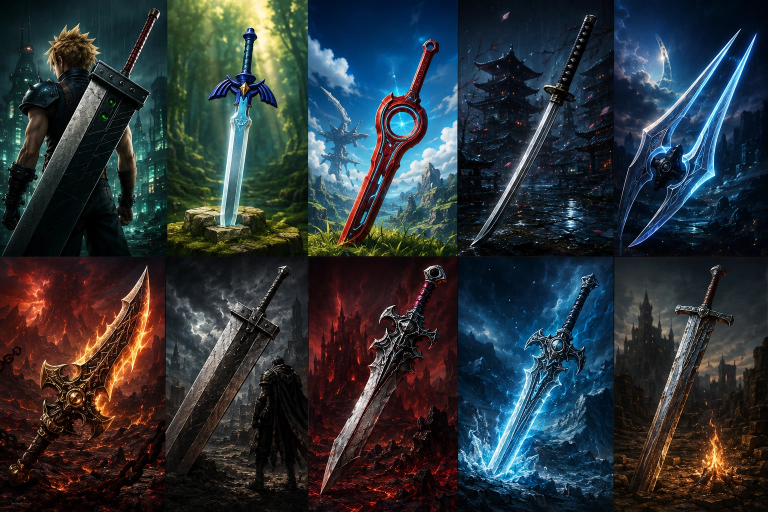 Top 10 Most Iconic Video Game Swords of All Time — UK Gamer's Ranked List