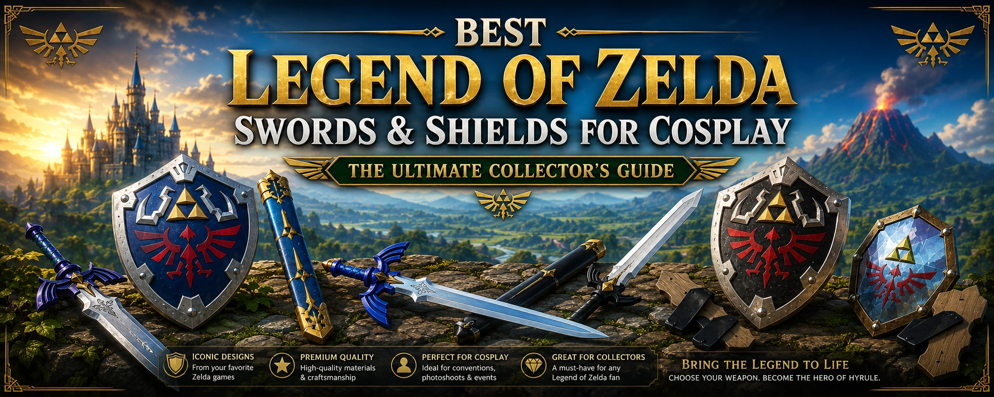 Best Legend of Zelda Swords & Shields for Cosplay