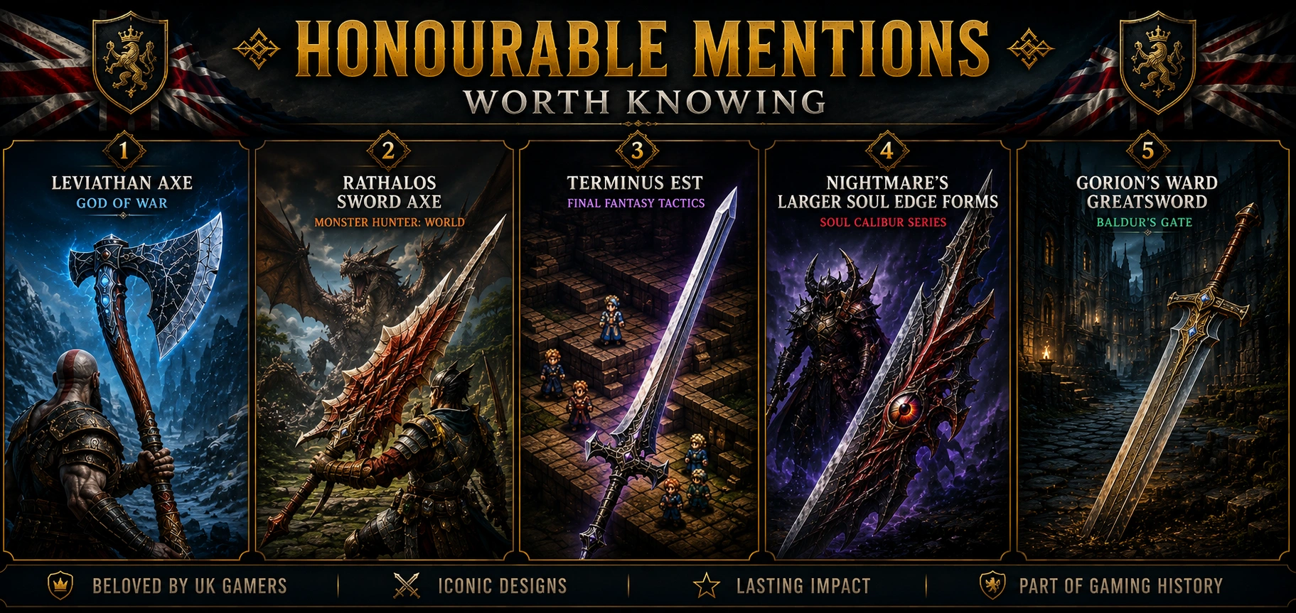 Honourable Mentions Worth Knowing