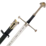 LOTR Aragorn Anduril Sword Replica with Scabbard