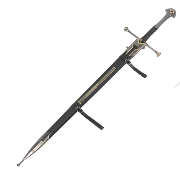LOTR Aragorn Anduril Sword Replica with Scabbard