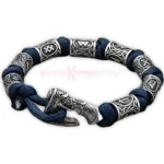 Norse Viking Rune Axe Braided Paracord Bracelet