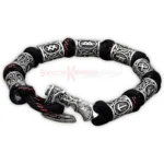 Norse Viking Rune Axe Braided Paracord Bracelet