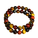 Natural Tiger Eye 8mm Crystal Beads Gemstone Bracelet