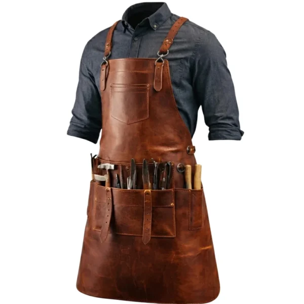 Blacksmith Guardian Crazy Horse Leather Apron