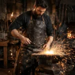 Heavy Duty Work Gear Blacksmith Leather Apron