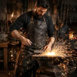 Heavy Duty Work Gear Blacksmith Leather Apron