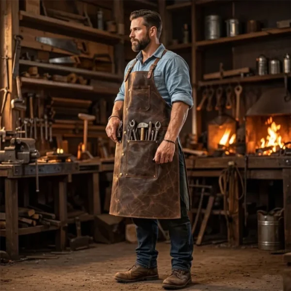 Blaze Craft Blacksmith Leather Apron