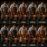 Heat Forge Blacksmith Leather Apron - All Colors