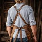 Heat Forge Blacksmith Leather Apron - Back Side