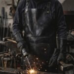 HeatProtector Welding Leather Apron