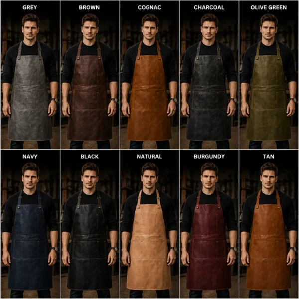 HeatProtector Welding Leather Apron - All Colors