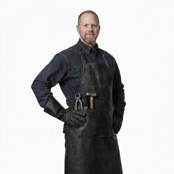 HeatProtector Welding Leather Apron