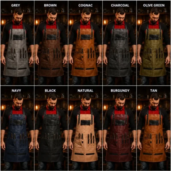 Reinforced Split Leg Blacksmith Apron