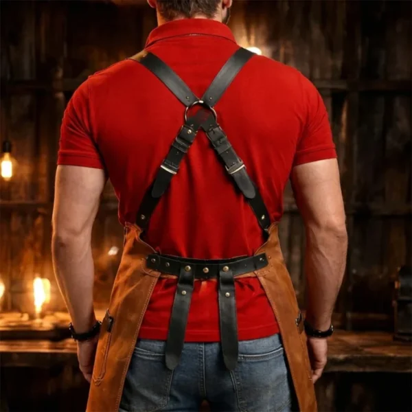 Reinforced Split Leg Blacksmith Apron