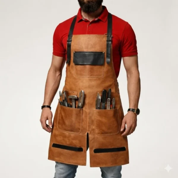 Reinforced Split Leg Blacksmith Apron