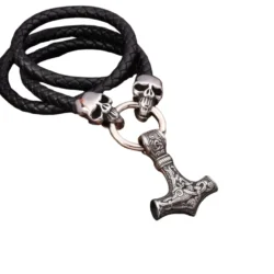 Unisex Viking Mjolnir Thor pendant necklace