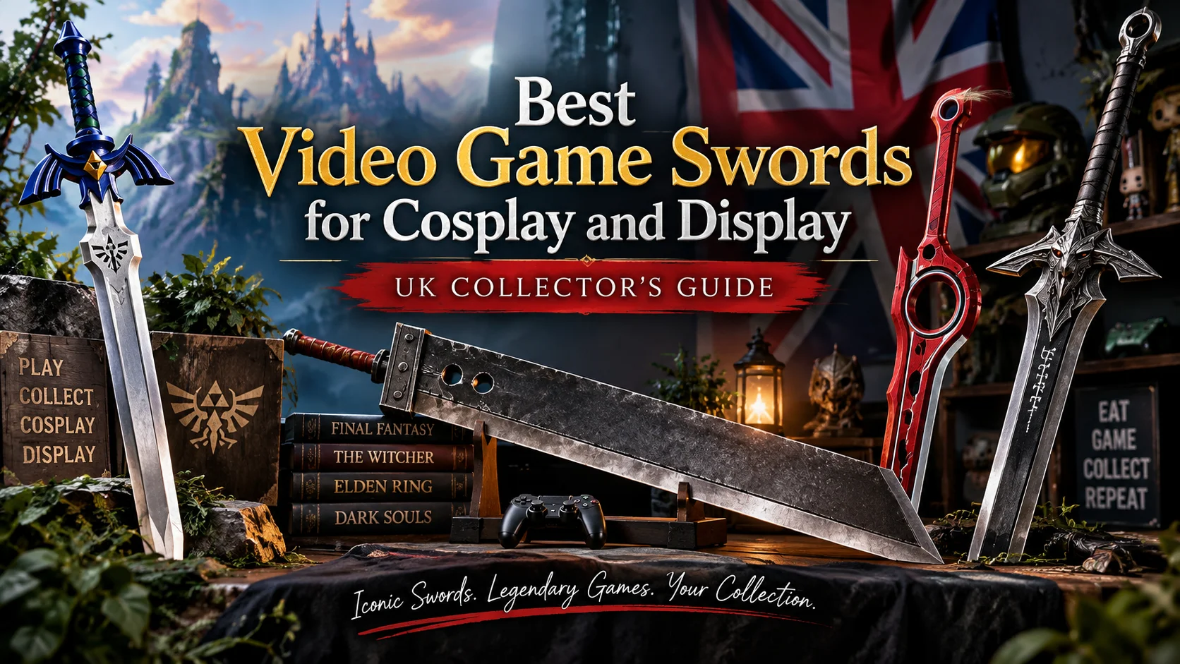 Best Video Game Swords for Cosplay and Display UK Collector's Guide