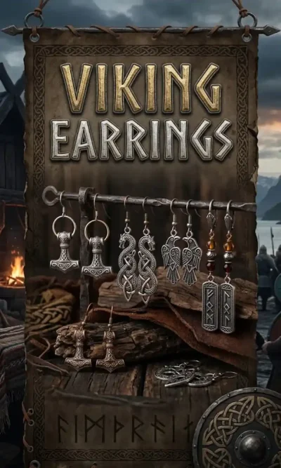 viking earrings for men and women